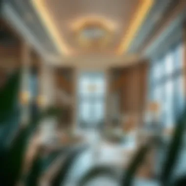 Elegant Interior Design of Al Fahad Tower 1 Interior design highlighting the elegance of Al Fahad Tower 1