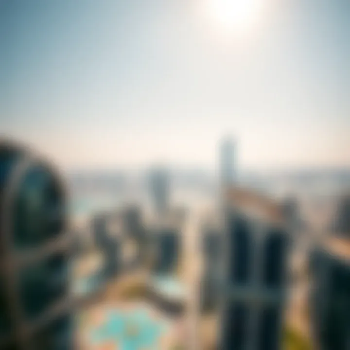 Panoramic Skyline View from Al Fahad Tower 1 Panoramic skyline view from Al Fahad Tower 1