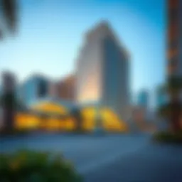 Stunning exterior view of Al Fattan Park View Tower showcasing its modern architectural design