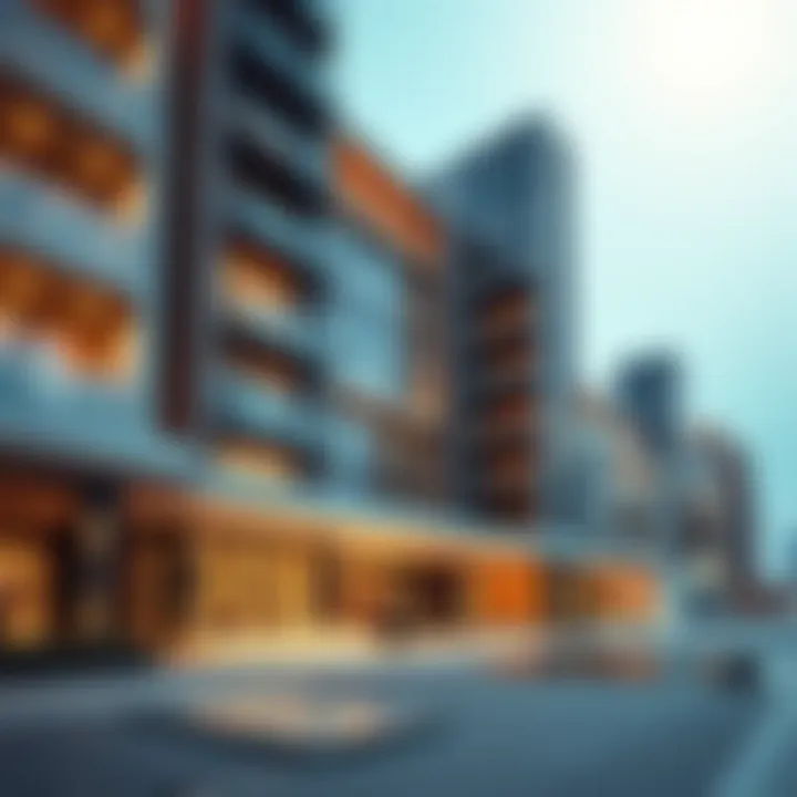 Architectural Marvels in JBR Architectural design of a new luxury property in JBR