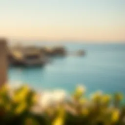 Breathtaking view of Bahrain Mamzar beach