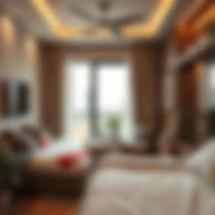 Comfortable Shared Living Spaces Cozy bed space accommodation