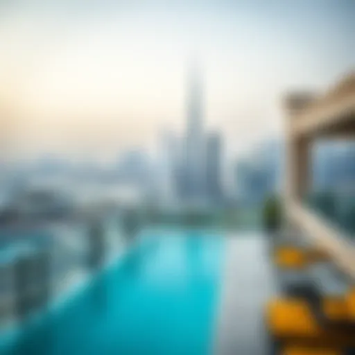 برج الجزيرة and Dubai's Skyline Stunning view of برج الجزيرة against the Dubai skyline