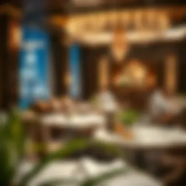 Gourmet Dining Experience at Caesars Dubai Exquisite dining experience featuring gourmet dishes