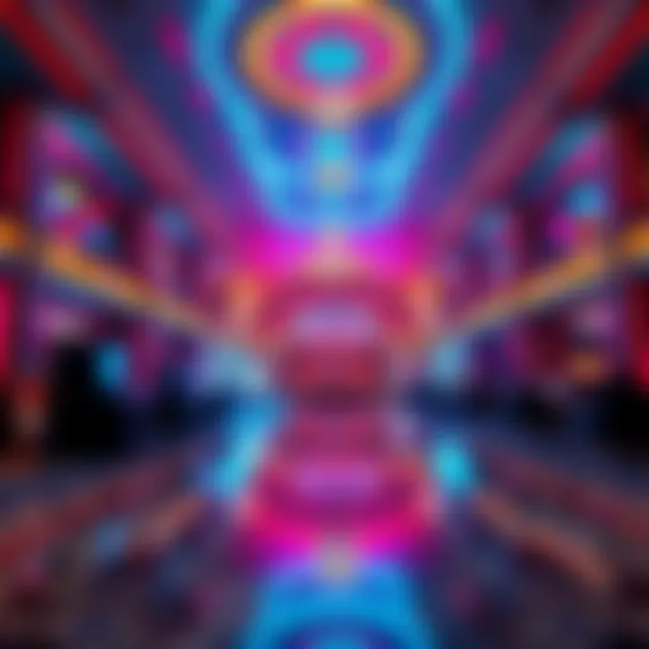 Entertainment Venue Highlight at Caesars Dubai Vibrant entertainment venue within Caesars Dubai