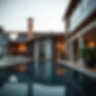 Luxury Real Estate in Dubai A luxurious property in Dubai reflecting the fusion of art and real estate.