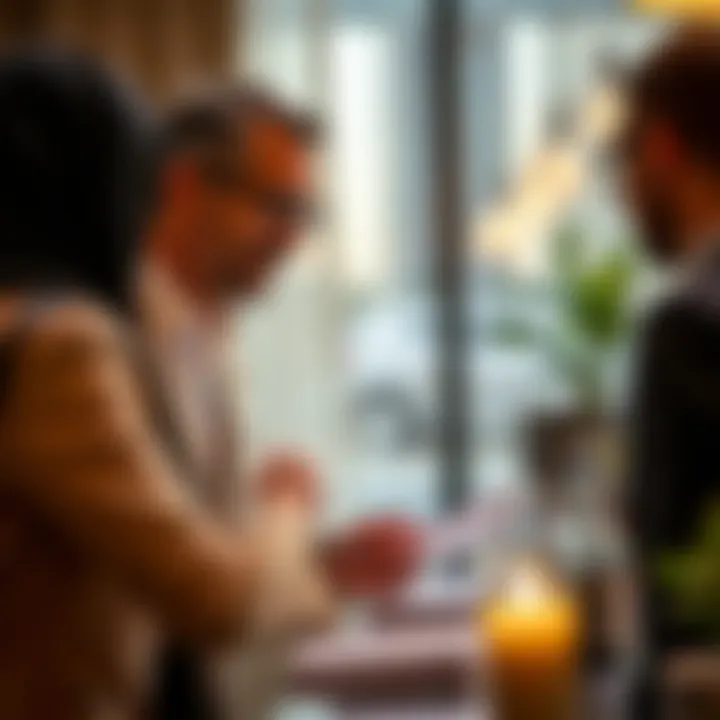 Real Estate Insights for Property Transactions Real estate agent discussing options with clients