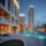 Modern architectural design showcasing a Danube project in Dubai