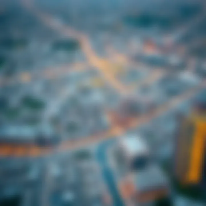 Key Neighborhoods for Real Estate Investment in Dubai Map highlighting key neighborhoods in Dubai for real estate investment