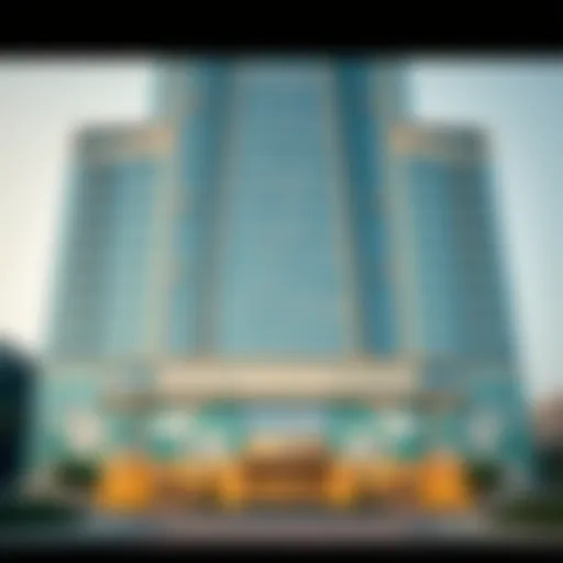Innovative Design of Emerald Tower Emerald Tower facade showcasing its innovative design