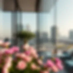 Luxurious apartment view in Jumeirah Circle