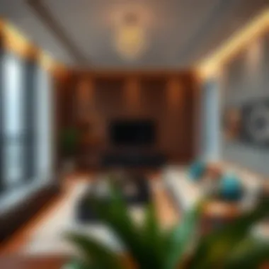 Modern Interior Design of Jumeirah Circle Apartments Modern interior design of Jumeirah Circle apartments