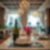 Exquisite dining setup at Bay Square restaurant