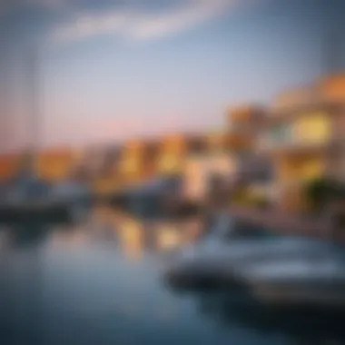 Luxurious waterfront properties in Creek Harbor