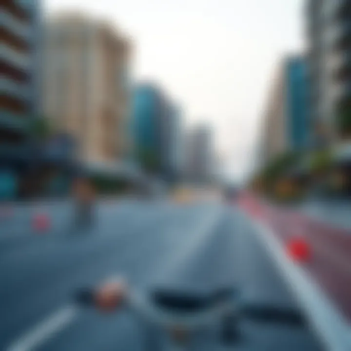 Benefits of Cycling in Urban Landscapes An infographic showcasing the benefits of cycling in urban areas