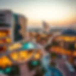 Panoramic view of Dubai Silicon Oasis showcasing modern architecture