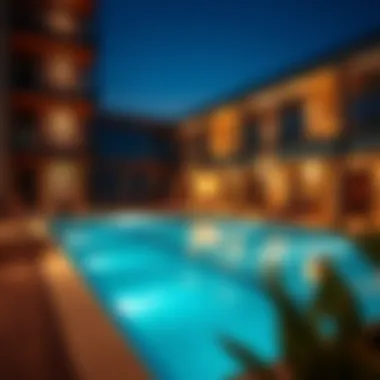 Exclusive Amenities at Equiti Apartments Amenities including a pool and fitness center at Equiti Apartments