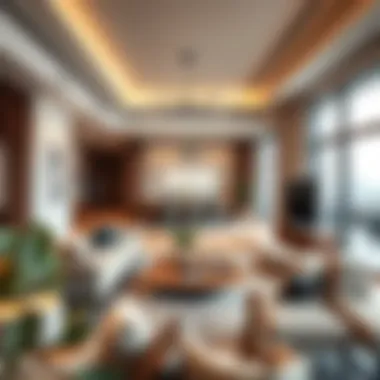 Stylish Living Spaces at Equiti Apartments Luxurious living room interior reflecting contemporary design