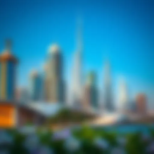 Stunning skyline of Dubai showcasing grand residences