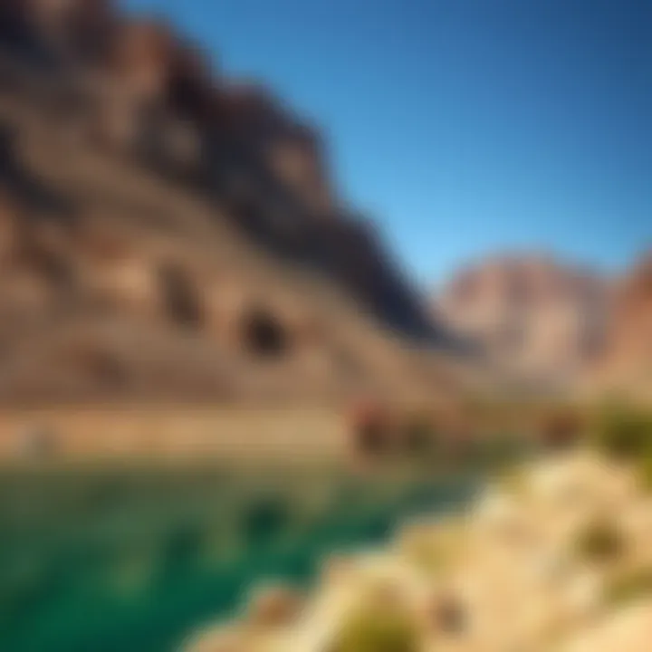 Natural Wonders of Hatta Stunning landscape of Hatta showcasing natural beauty