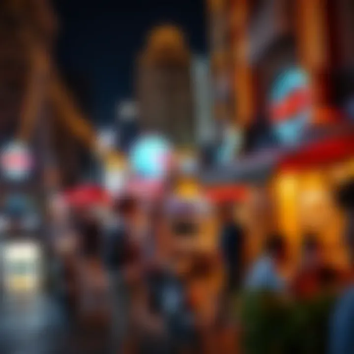 Nightlife in Satwa Vibrant nightlife scene near hotels in Satwa