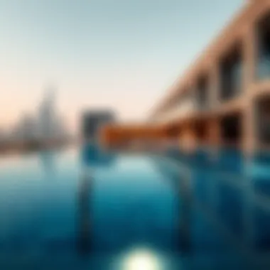 Architectural Marvel of Infinity Pool Luxury infinity pool design with modern architectural elements