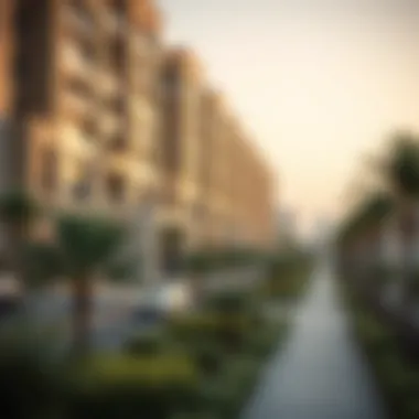 Strategic Location of Park Terrace Surrounding area of Dubai Silicon Oasis illustrating location benefits