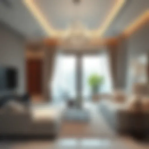 Modern apartment interior showcasing rental possibilities