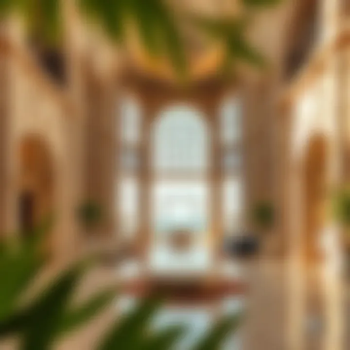 Architectural Elegance Architectural features of The Address Beach Resort