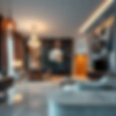 Luxurious Interiors of Riviera Dubai Luxurious interior design of a residential unit at Riviera Dubai