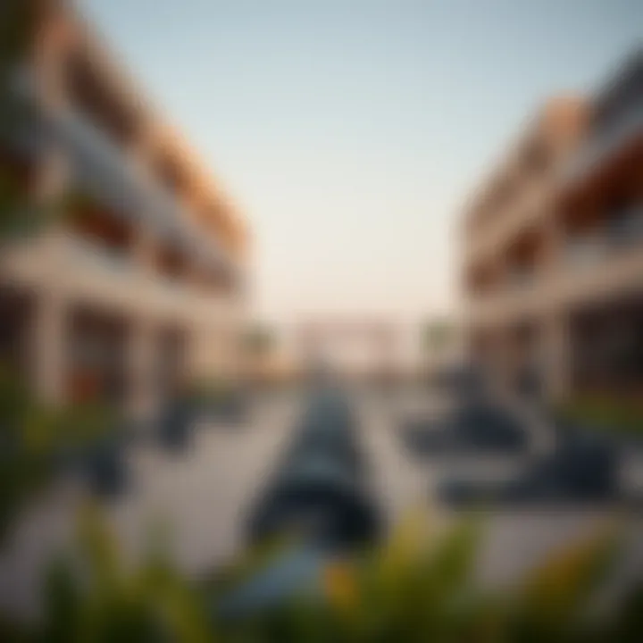 Modern Amenities in Ghadeer Modern amenities in Ghadeer, highlighting fitness and recreational facilities