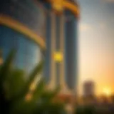 Architectural design of Al Yasmeen Building showcasing the Golden Star concept