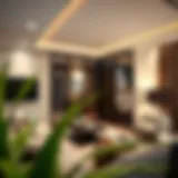 Stylish Partition Room Interior Contemporary partition room interior with stylish decor