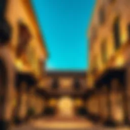 Intricate traditional architecture of Old Dubai showcasing historical significance