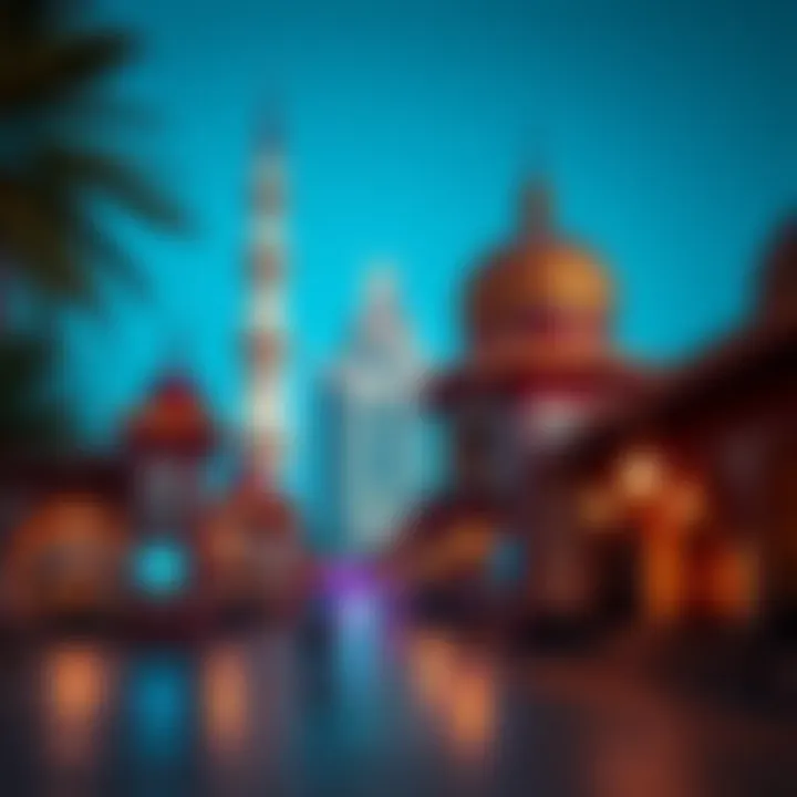 Cultural Heritage: Landmarks of Dubai Cultural landmarks in Dubai representing rich heritage