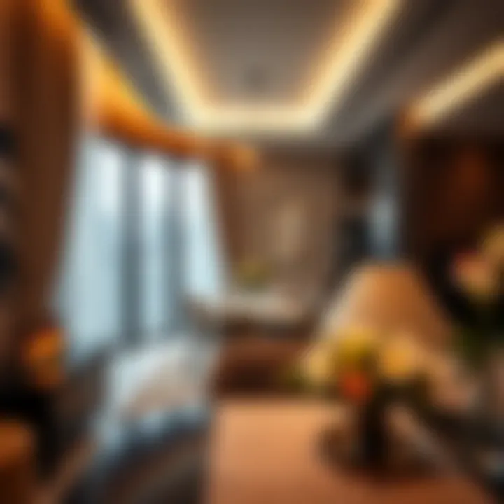 Cozy dining area in a two-bedroom apartment