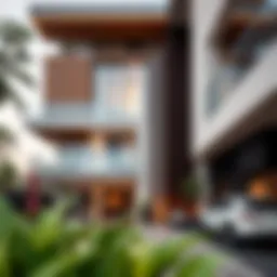 Architectural design of Verdana 1 Residence showcasing modern aesthetics