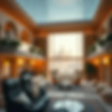 Dubai Real Estate Opportunities in Winter A luxurious property showcasing the booming real estate market in Dubai during winter