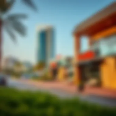 Local amenities including parks and shopping areas