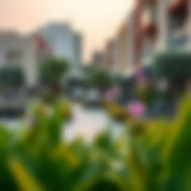 Exploring Dubai's Unique Neighborhoods Vibrant neighborhood in Dubai featuring modern architecture and amenities