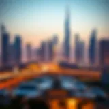 Stunning skyline of Dubai showcasing modern architecture