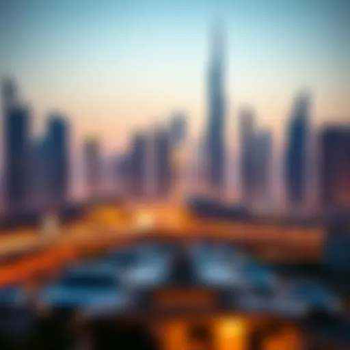 Stunning skyline of Dubai showcasing modern architecture