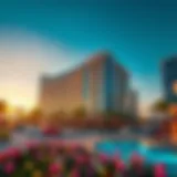 Stunning architectural view of Hotel City Walk Dubai showcasing modern design