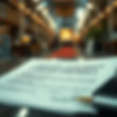 Labour Contract Document Document showcasing a labour contract in a free zone