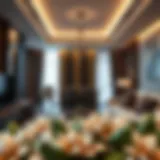 Stylish interior of Icon Delux Hotel Apartments