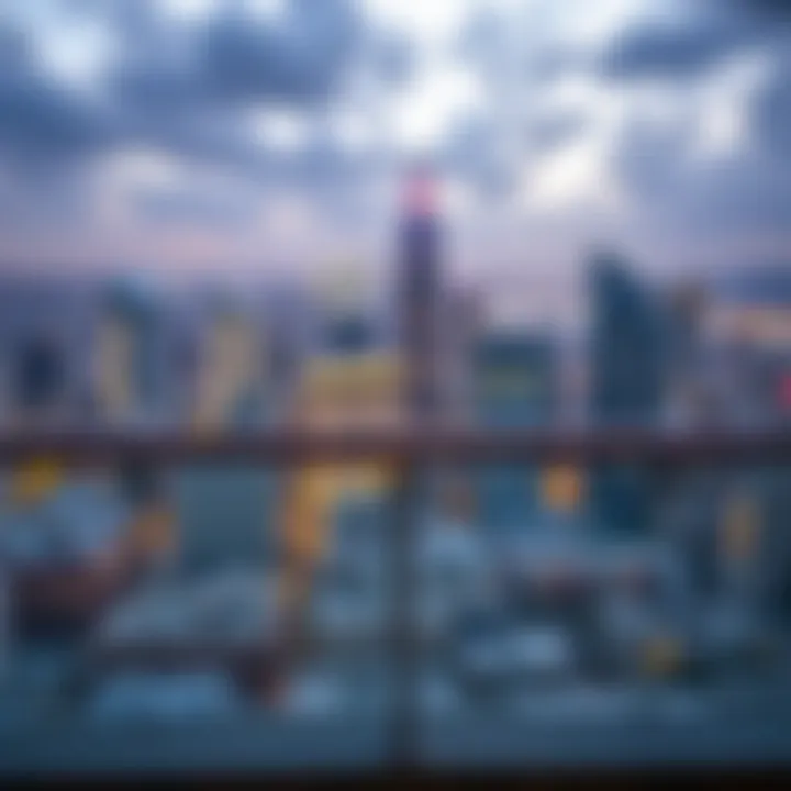 Scenic view from Icon Delux Hotel Apartments