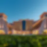 Stunning view of Intercontinental Fujairah's exterior architecture