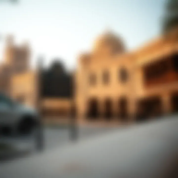 Cultural landmarks at Al Fahidi Historical Neighborhood