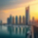 Panoramic view of Marina Bay showcasing the architectural marvels