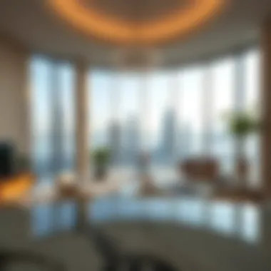 Luxurious Interiors of Marina Towers Luxurious interior design of a Marina Towers apartment
